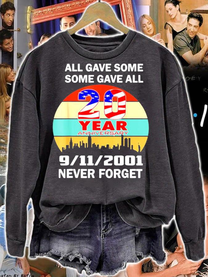 All gave some gave all 20 years anniversary vintage shirt sweatshirt