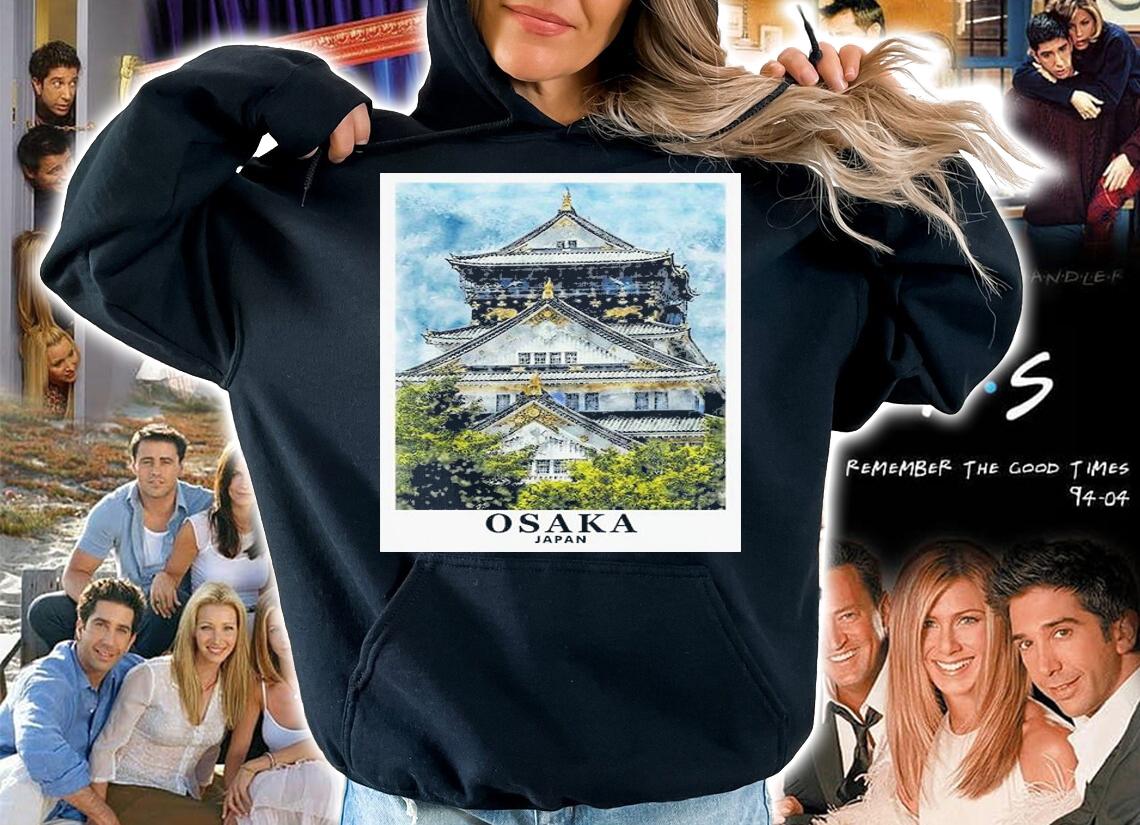 Osaka Japan Travel Art Painting shirt hoodie