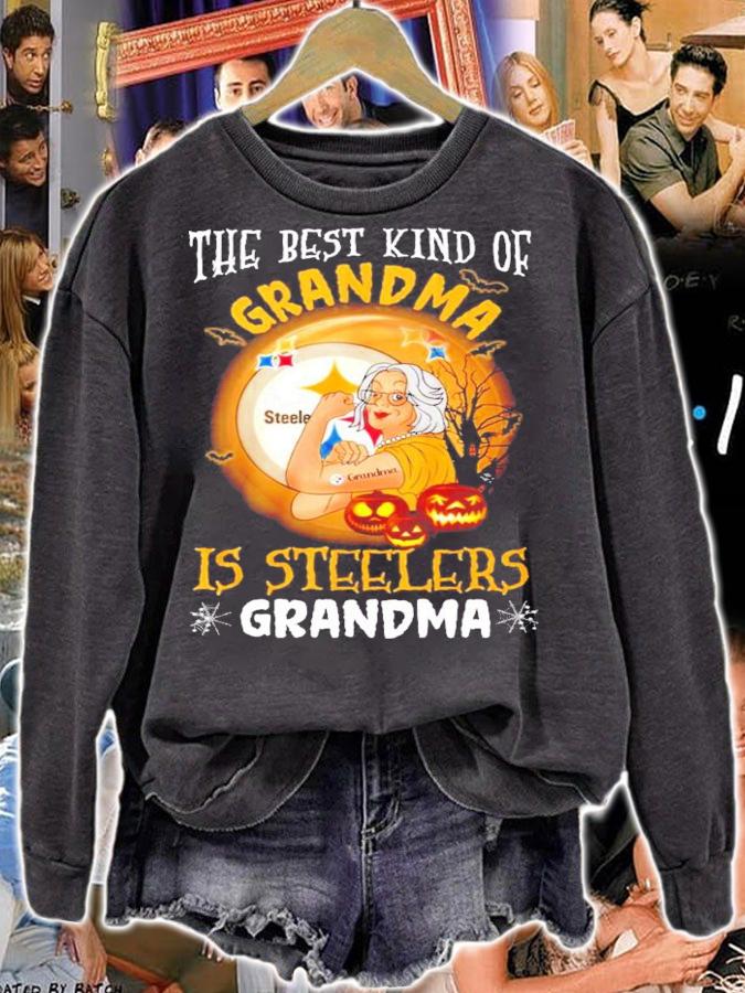 Pittsburgh Steelers The Best Kind Of Grandma Is Steelers Grandma Shirt sweatshirt