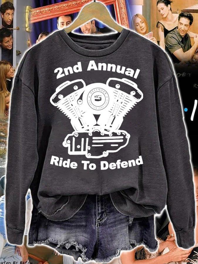 2nd annual ride to defend shirt