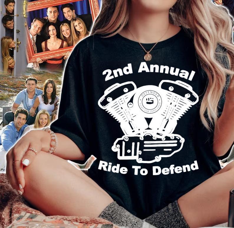 2nd annual ride to defend shirt