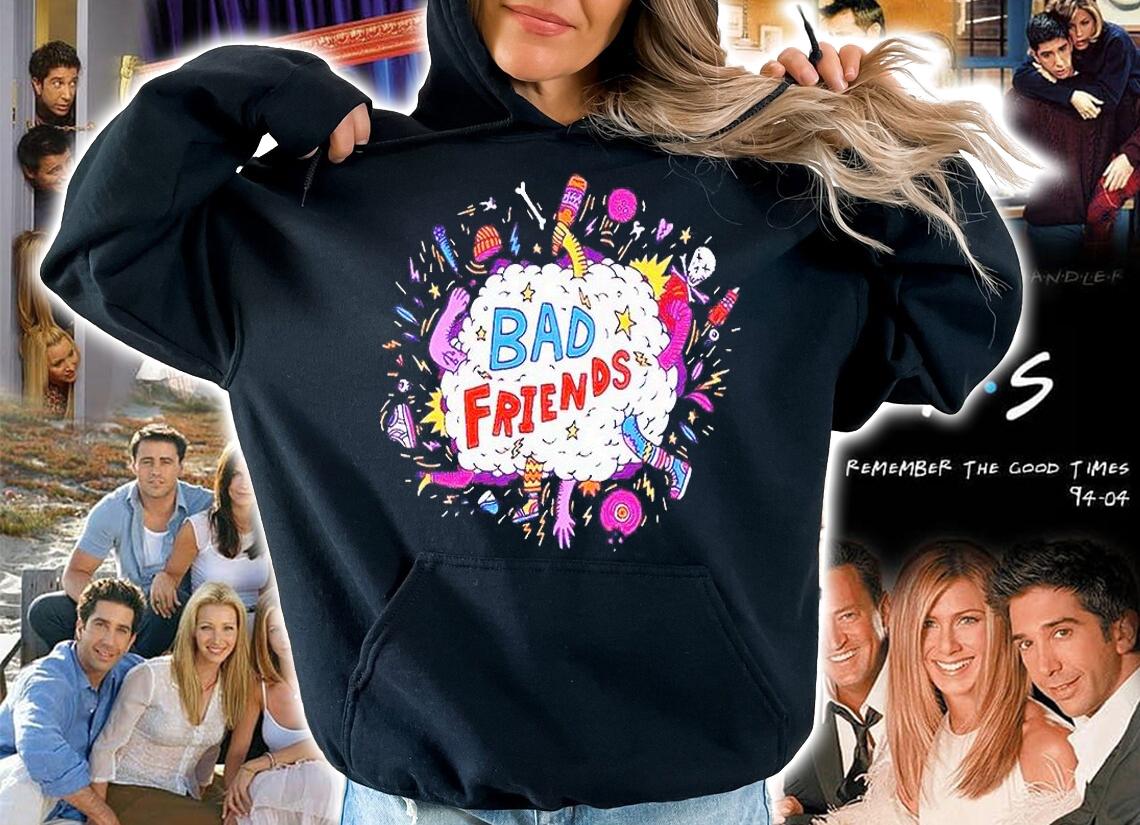 Bad Friends fight cloud T-shirt