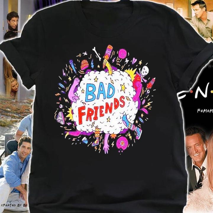 Bad Friends fight cloud T-shirt