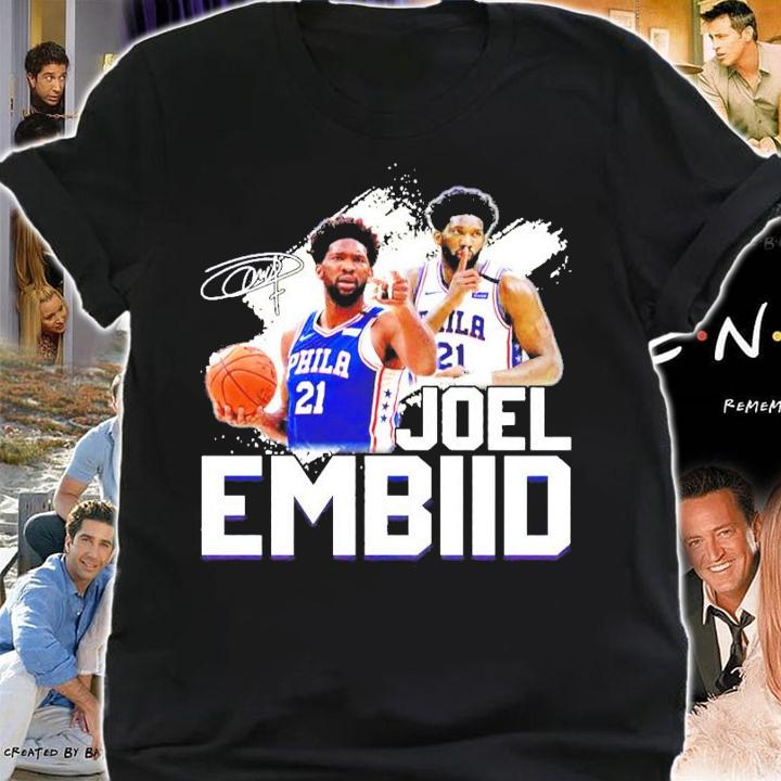 Joel Embiid Philadelphia 76ers shirt shirt
