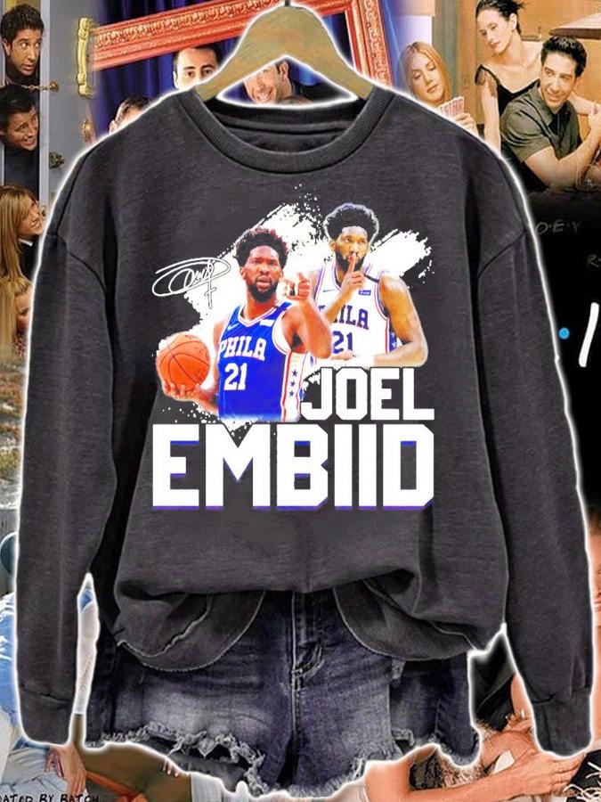 Joel Embiid Philadelphia 76ers shirt sweatshirt