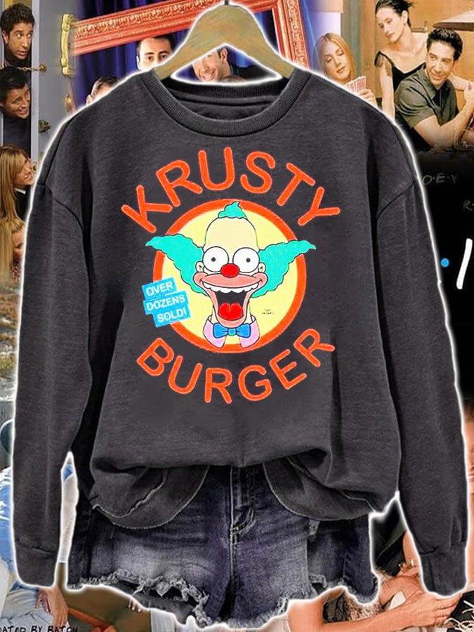 Krusty Burger over dozens sold T-shirt sweatshirt