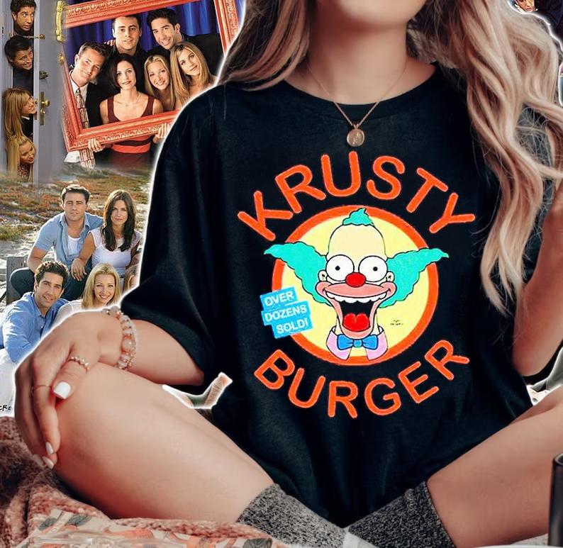 Krusty Burger over dozens sold T-shirt woman shirt