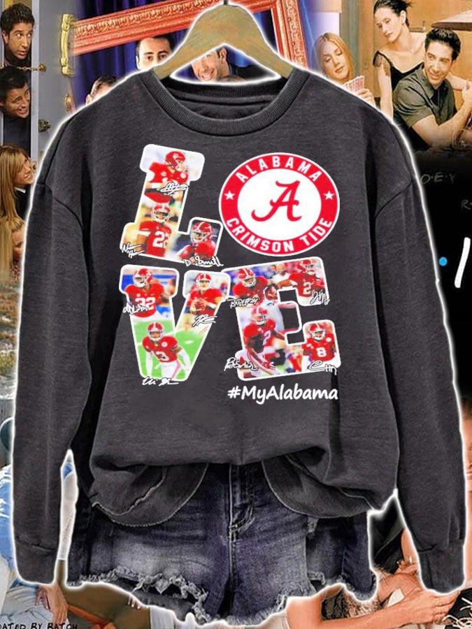 Love Alabama Crimson Tide #myAlabama team shirt sweatshirt