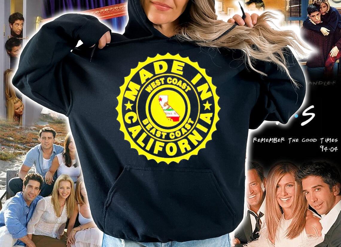 Made In California West Coast Beast Coast Cali Republic shirt hoodie