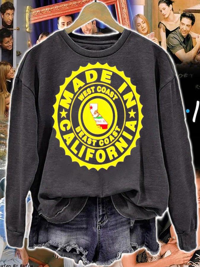 Made In California West Coast Beast Coast Cali Republic shirt sweatshirt