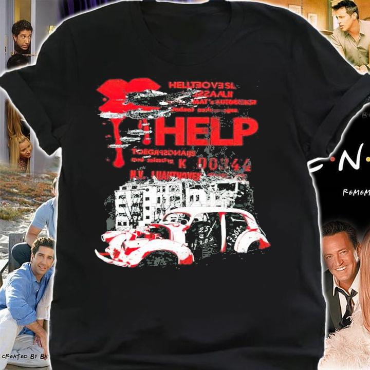 Overlay Printing City With Car shirt