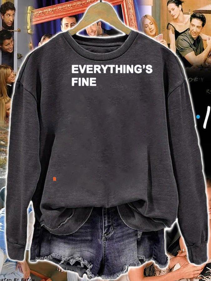 Chicago Cubs everything's fine shirt