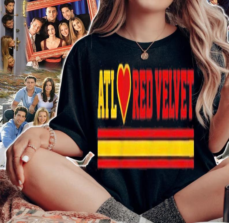 Red Velvet ATL Atlanta Basketball shirt