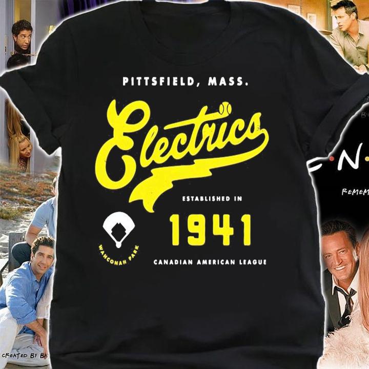 Pittsfield Massachusetts Pittsfield Electrics 1941 shirt