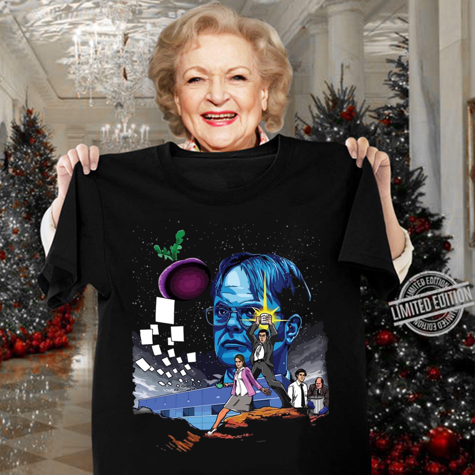 The Office Characters Star Wars Mashup t-shirt woman shirt