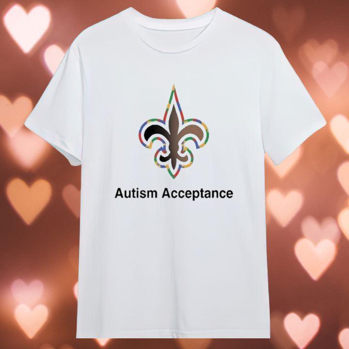 New Orleans Saints Nfl Autism Acceptance Shirt