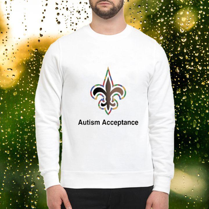 New Orleans Saints Nfl Autism Acceptance Shirt sweatshirt