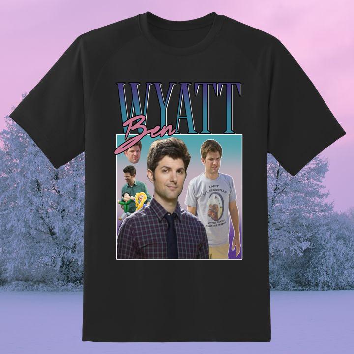 Ben Wyatt Homage Benjamin Wyatt Tv Series Parks And Recreation Shirt