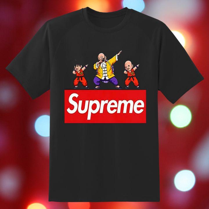 Shop Funny Dabbing Son Goku, Master Roshi & Krillin Dragon Ball Z Shirt