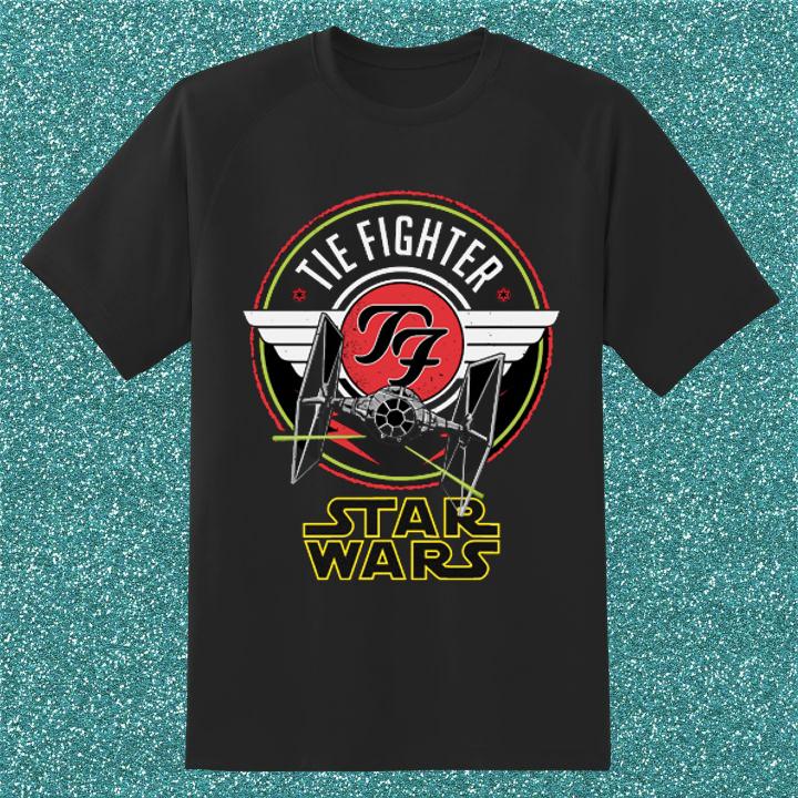 Exclusive Foo Fighter Star Wars Ship T-Shirt – Perfect for Fans!