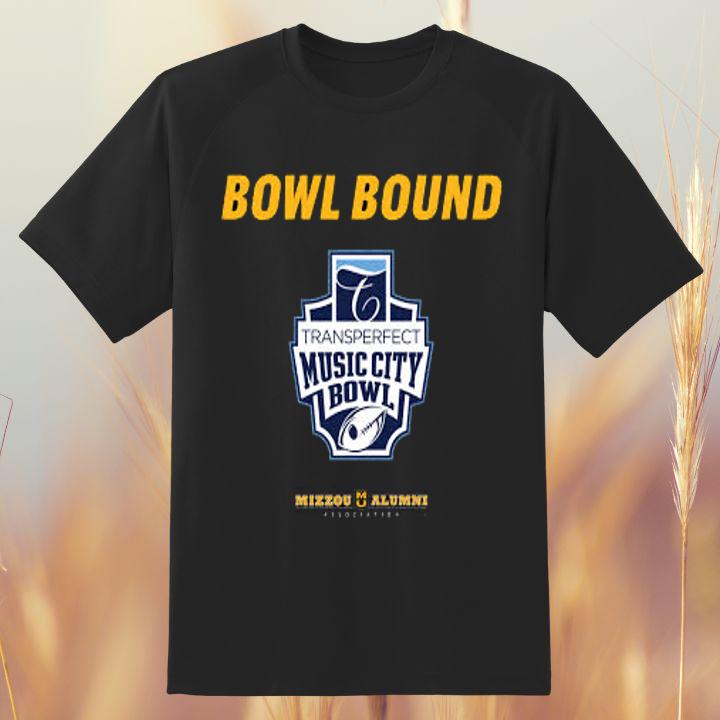Official Music City Bowl 2024 Mizzou Alumni T-Shirt