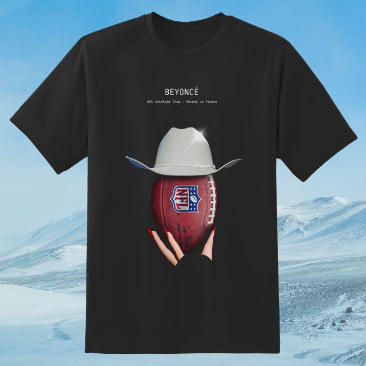 2024 Beyoncé NFL Halftime Show Ravens vs Texans Christmas Day Shirt