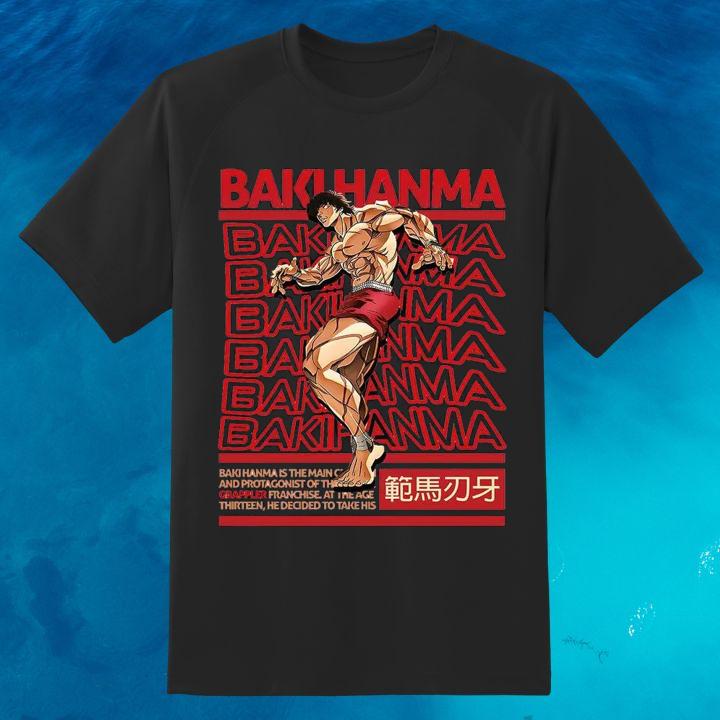 Baki Hanma Baki The Grappler Baki Dou Manga T-Shirt