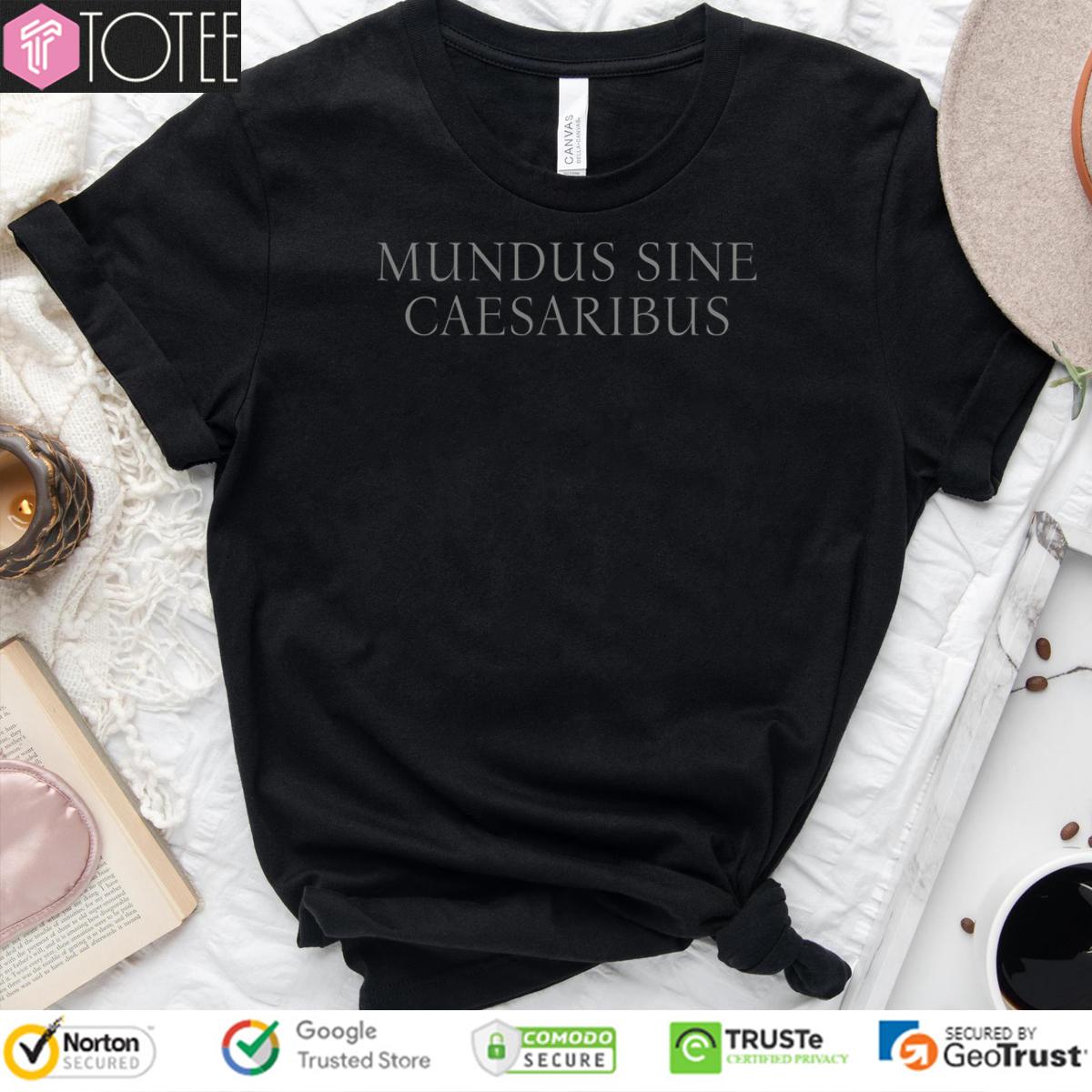 Bluesky CEO's Controversial Shirt: Shop Mundus Sine Caesaribus