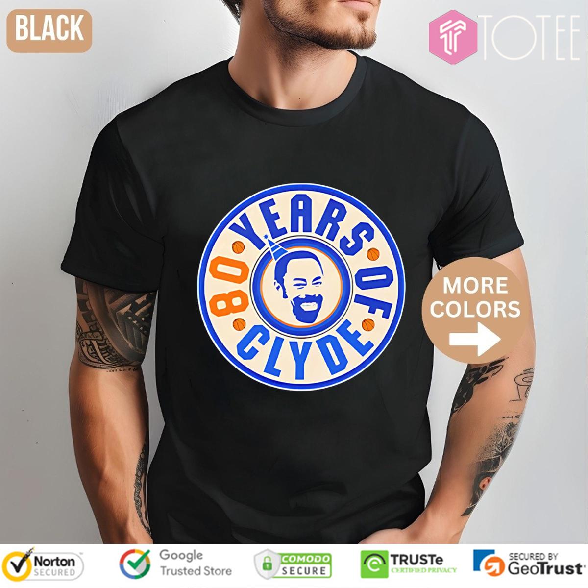 Walt Frazier 80 Years Of Clyde Vintage T-Shirt
