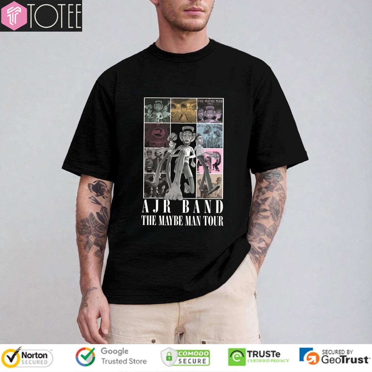Ajr Band The May Be Man Tour Ver Eras Tour T-shirt
